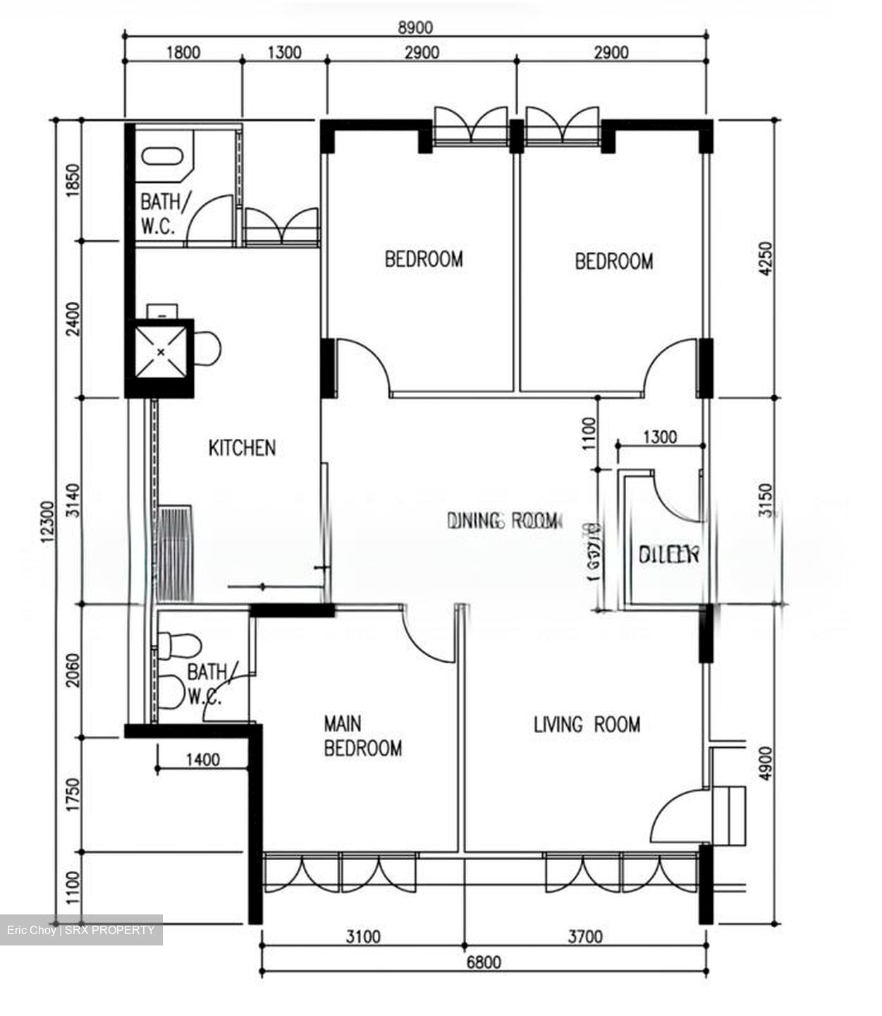 Blk 50 Chai Chee Gardens (Bedok), HDB 4 Rooms #605291061
